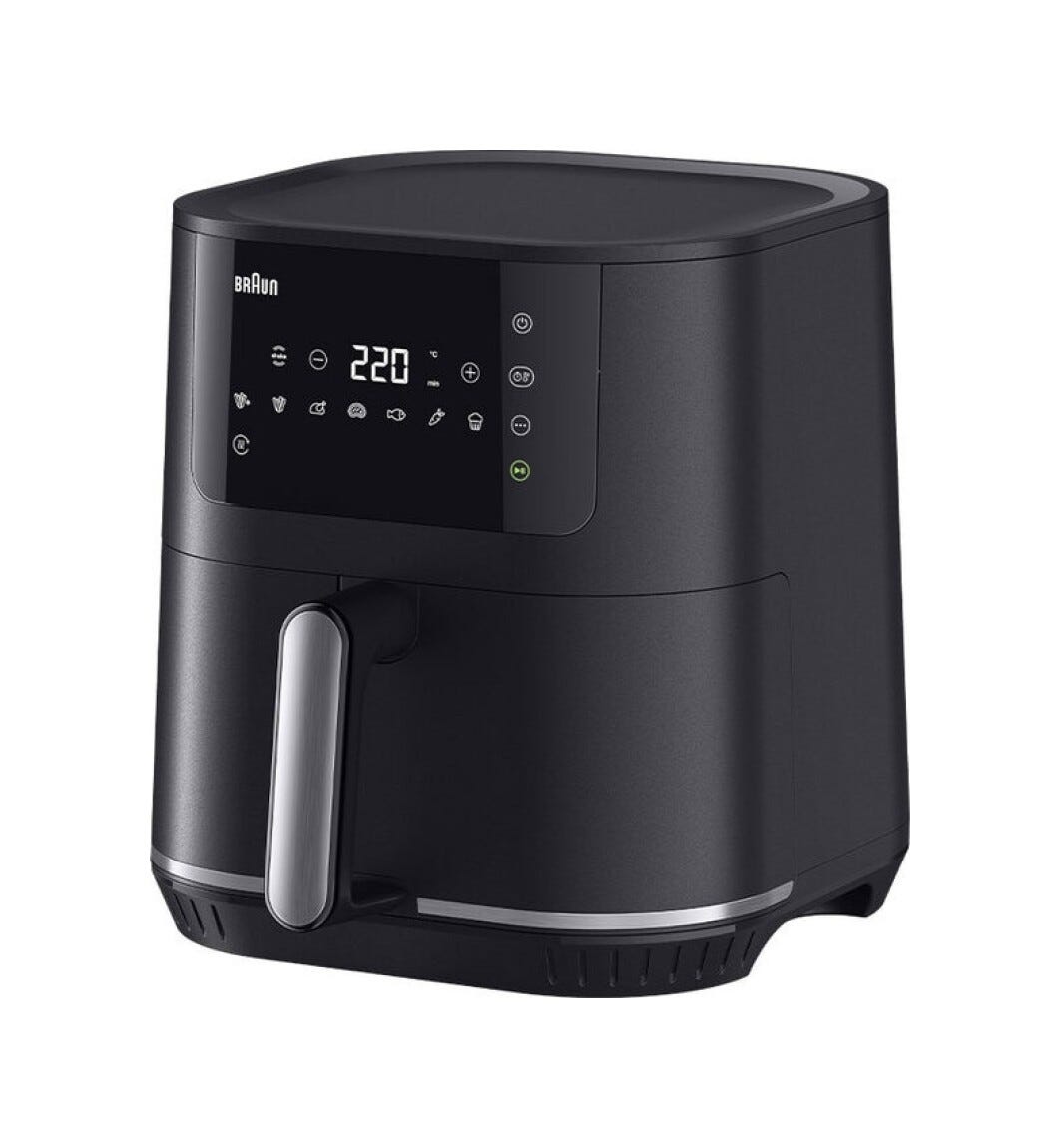 Braun HF5030 Friggitrice ad aria calda con tecnologia RealAir per piatti salutari e gustosi.