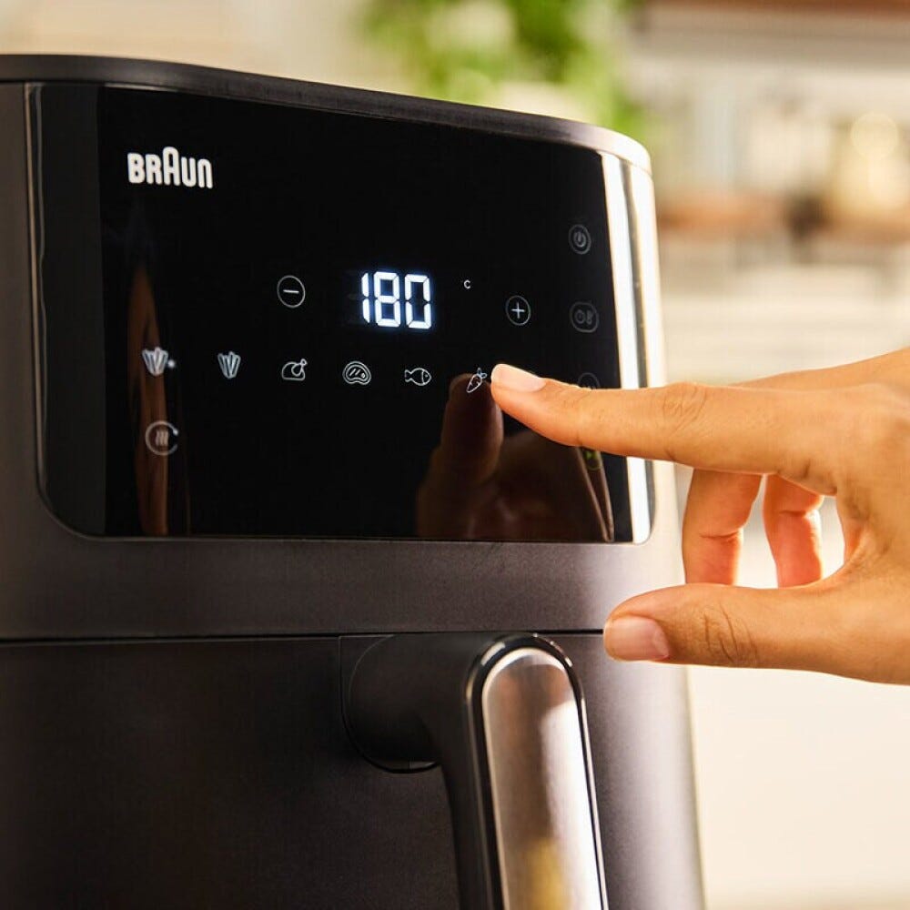 Braun HF5030 Friggitrice ad aria calda con tecnologia RealAir per piatti salutari e gustosi.