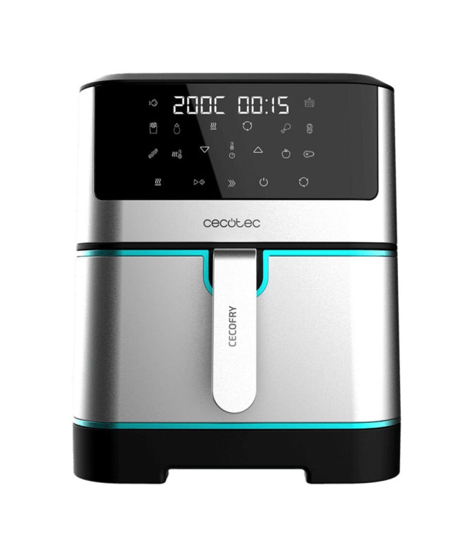 cecotec CECOFRY SUPREME 8000 Friggitrice ad aria con capacità di 8L e tecnologia touch per una cucina sana e versatile.