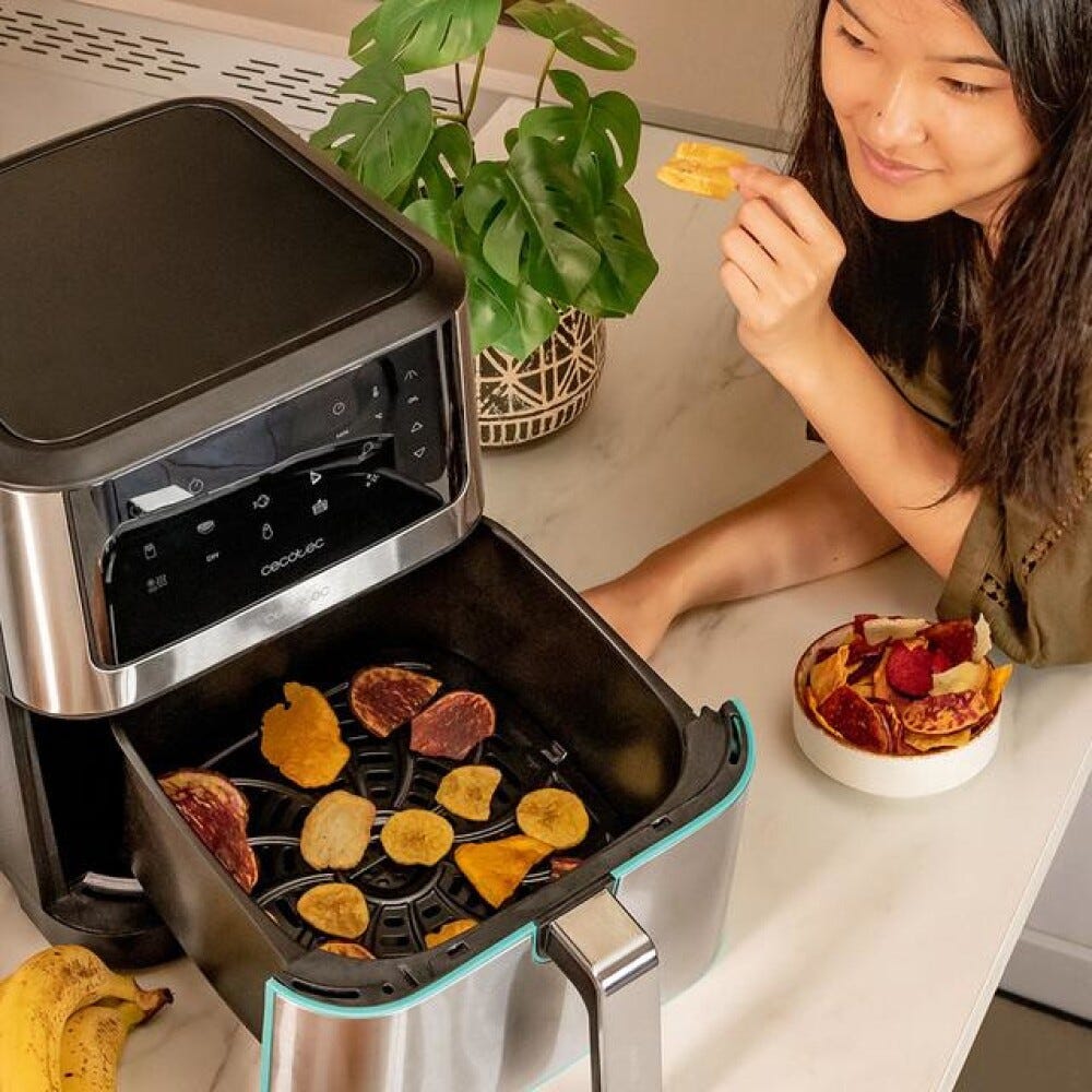 cecotec CECOFRY SUPREME 8000 Friggitrice ad aria con capacità di 8L e tecnologia touch per una cucina sana e versatile.