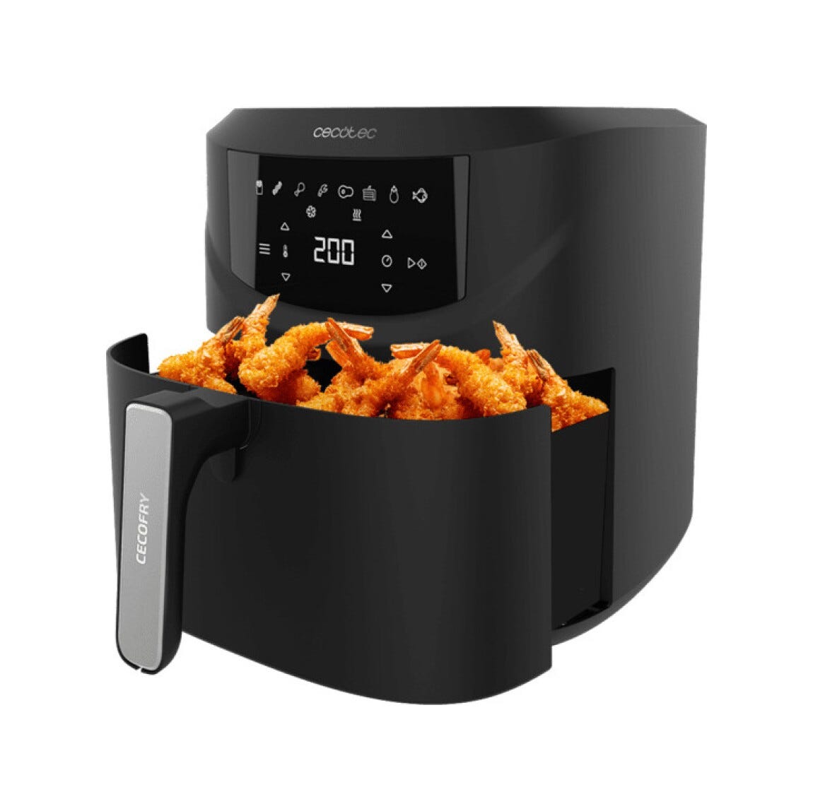 cecotec CECOFRY ABSOLUTE 7600 Friggitrice ad aria digitale da 7,6 L, 2000 W, 8 programmi di cottura.