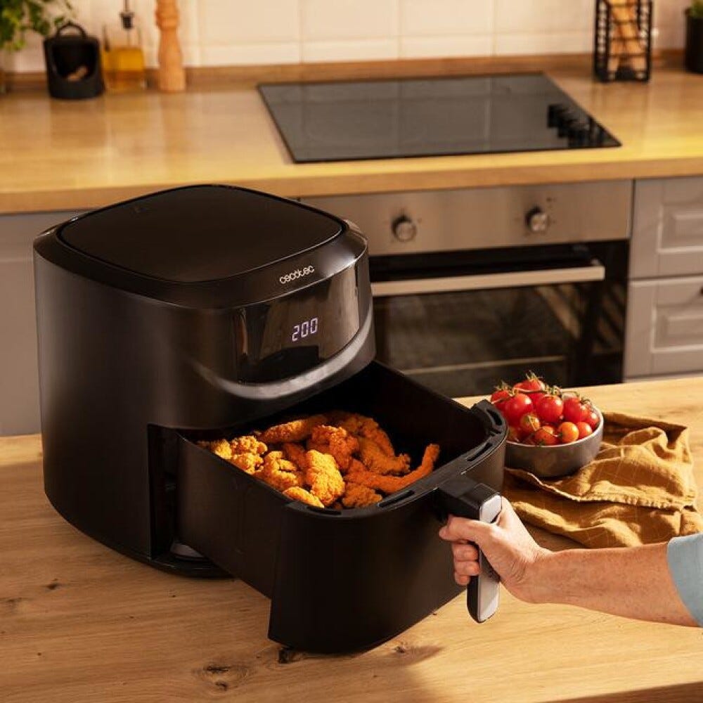 cecotec CECOFRY ABSOLUTE 7600 Friggitrice ad aria digitale da 7,6 L, 2000 W, 8 programmi di cottura.