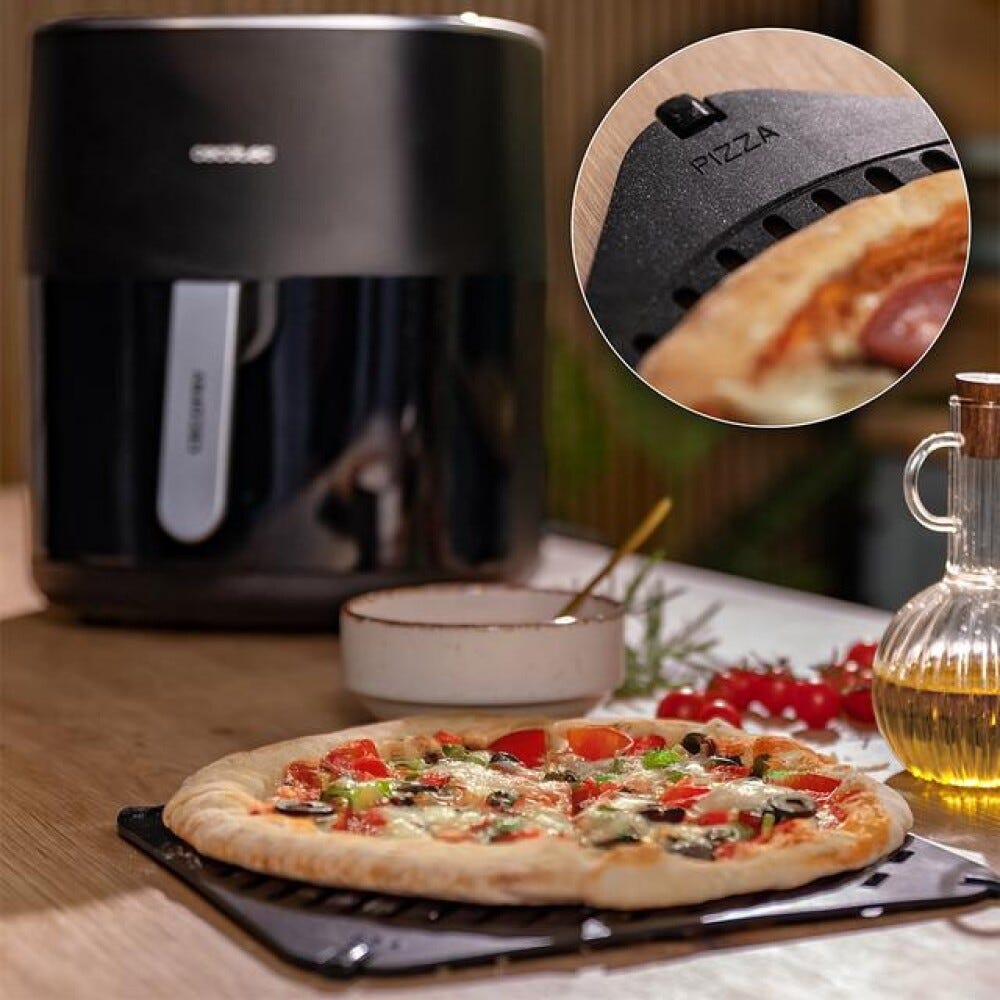 cecotec CECOFRY&GRILL DUOHEAT 6500 Friggitrice ad aria calda con tecnologia DuoHeat per una cottura uniforme e salutare.