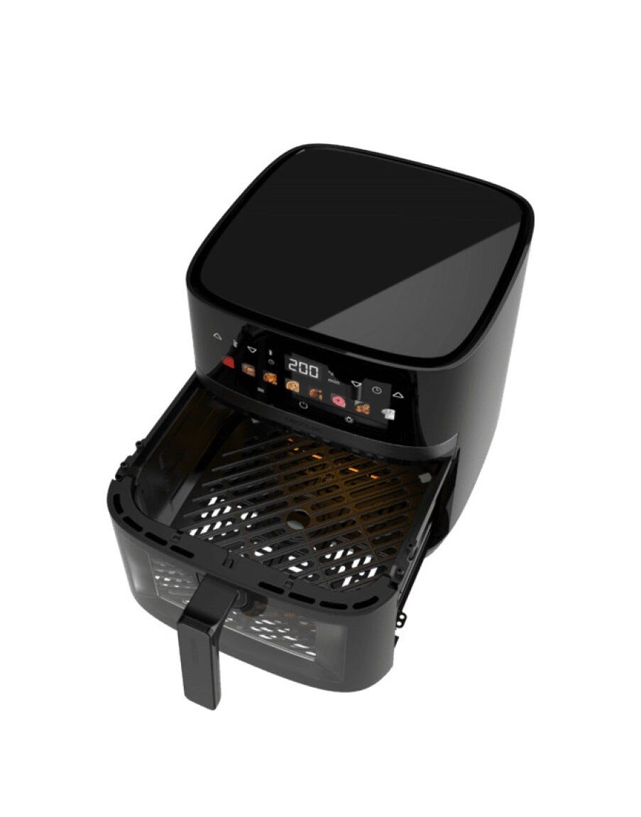 cecotec CECOFRY&GRILL DUOHEAT 8000 Friggitrice ad aria 3 in 1 per cucinare in modo sano e versatile con 8 programmi automatici.
