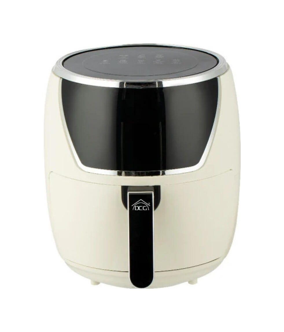 DCG FR3655D Friggitrice ad aria calda con capacità di 5L e tecnologia touch screen per una cottura precisa.