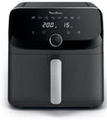 Moulinex EZ855H Friggitrice ad aria extra-large per 8 persone, 7,5L, 8 programmi preimpostati, facile da usare e pulire.