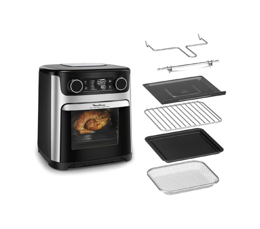 Moulinex AL556D Forno friggitrice ad aria con 9 funzioni di cottura e capacità di 15L.