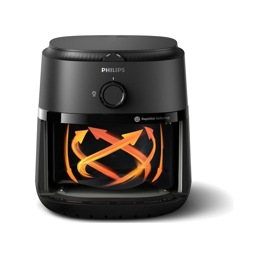 Philips NA120/00 Friggitrice ad aria 12 in 1 con tecnologia RapidAir per piatti salutari e croccanti.