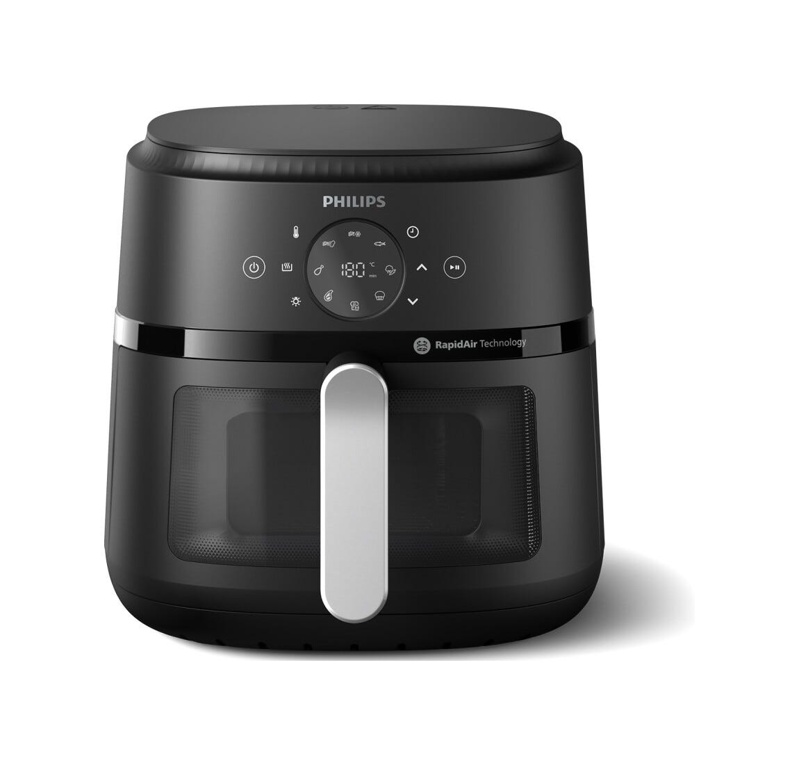 Philips NA231/00 Friggitrice ad aria 6.2L con 13 programmi di cottura e tecnologia RapidAir per risultati croccanti.