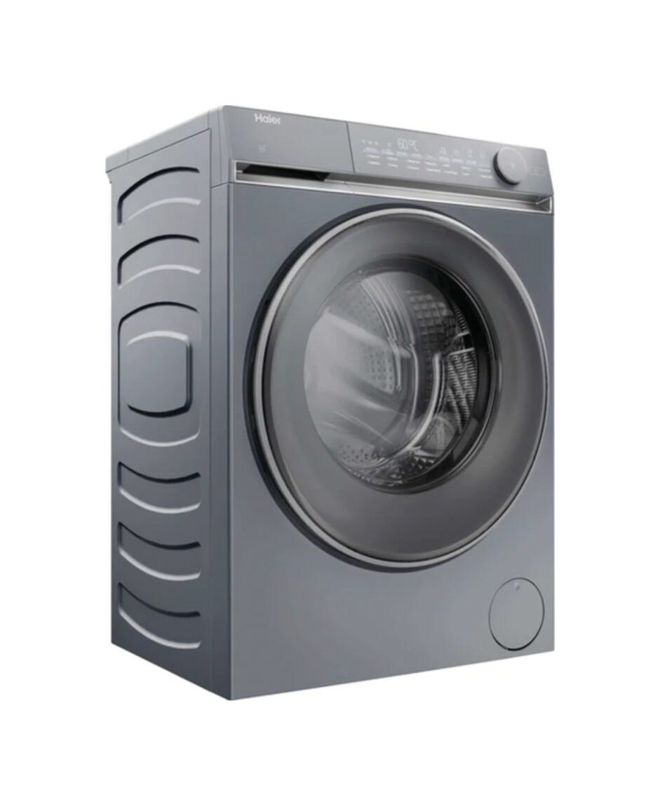 Haier HW100-B14367GU1 X Serie 7 Lavatrice cm. 60, capacità 10 kg, 1400 giri, motore Direct Motion, antracite