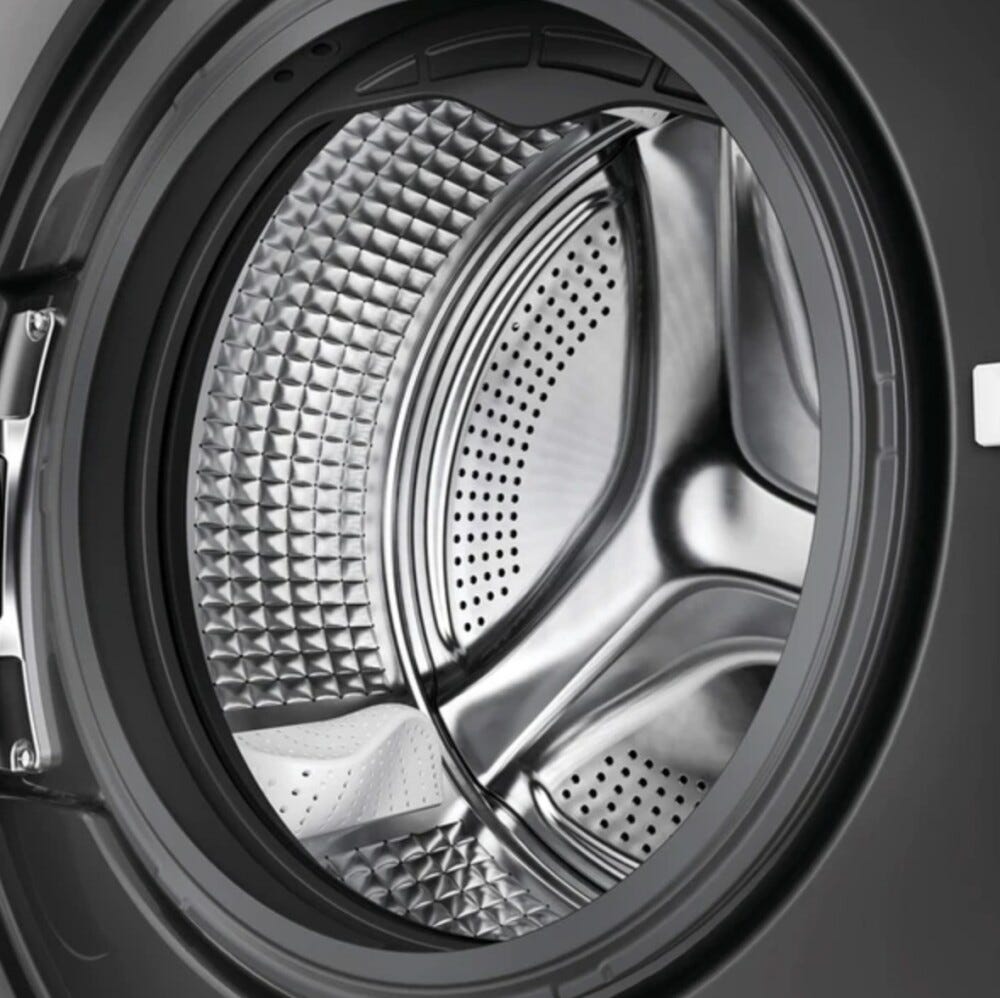 Haier HW100-B14367GU1 X Serie 7 Lavatrice cm. 60, capacità 10 kg, 1400 giri, motore Direct Motion, antracite