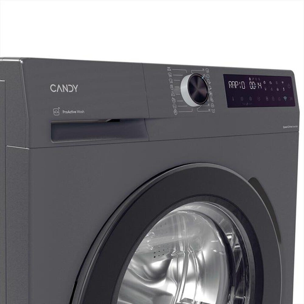 Candy BR 26SSB6G-S ProWash 500 Lavatrice slim cm. 60, profondità cm. 42, 6 kg, 1200 giri, 16 programmi, Wi‑Fi + Bluetooth, grigio
