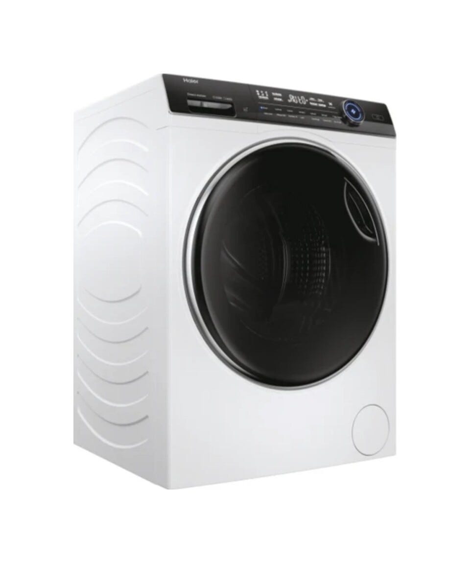 Haier HW120-B14979NEU1 I-Pro Serie 7 Plus Lavatrice cm. 60, capacità 12 kg, 1400 rpm, Direct Motion, 14 programmi, App hOn, bianco