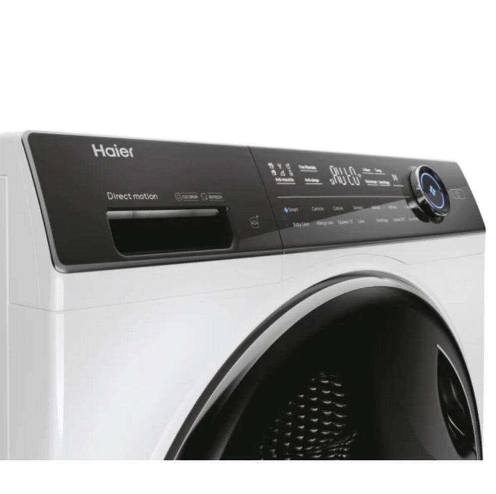 Haier HW120-B14979NEU1 I-Pro Serie 7 Plus Lavatrice cm. 60, capacità 12 kg, 1400 rpm, Direct Motion, 14 programmi, App hOn, bianco