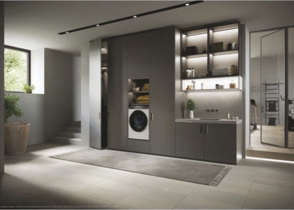 Haier HW120-B14979NEU1 I-Pro Serie 7 Plus Lavatrice cm. 60, capacità 12 kg, 1400 rpm, Direct Motion, 14 programmi, App hOn, bianco