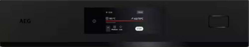 AEG NBB8S731AT serie 8000 MealAssist Forno combinato a vapore, cm. 60, 70 litri, con funzione Steamify e pulizia a vapore, nero opaco