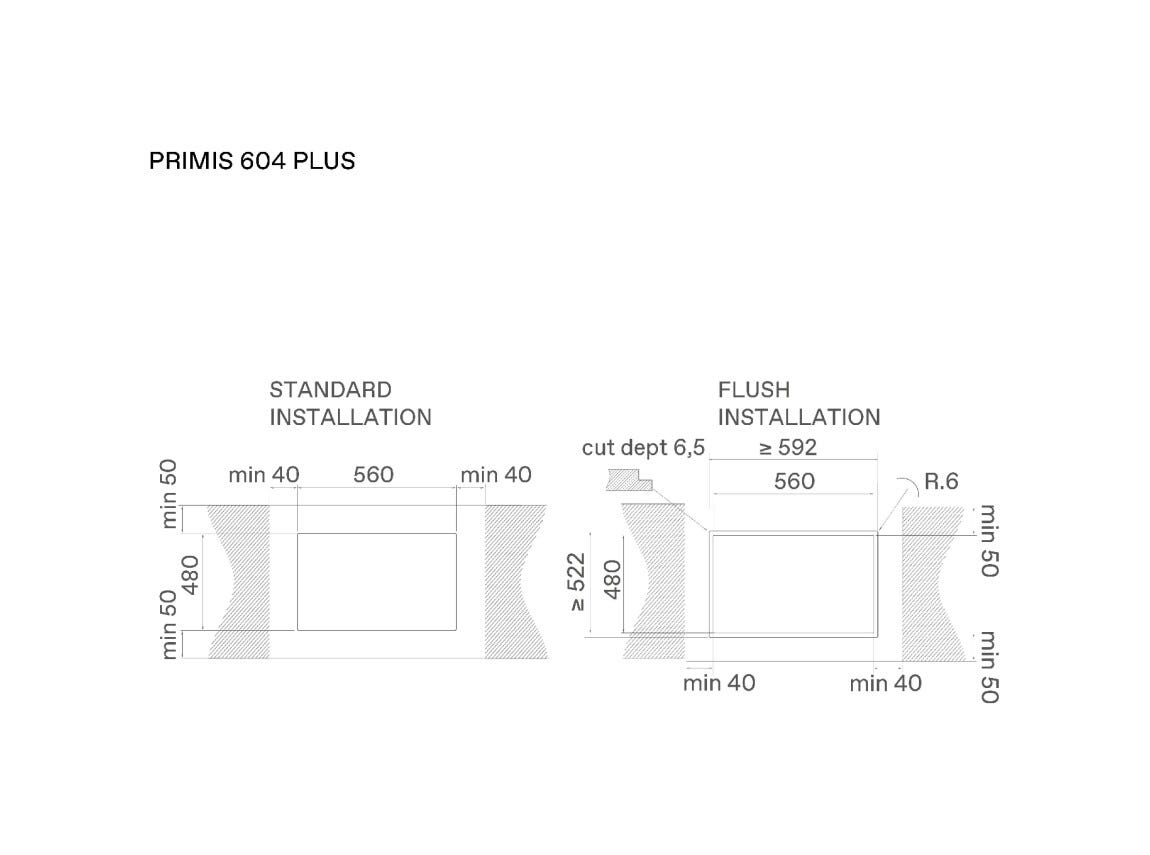 Elica Primis 604 Plus Piano cottura induzione cm. 60, 4 zone cottura, vetro nero