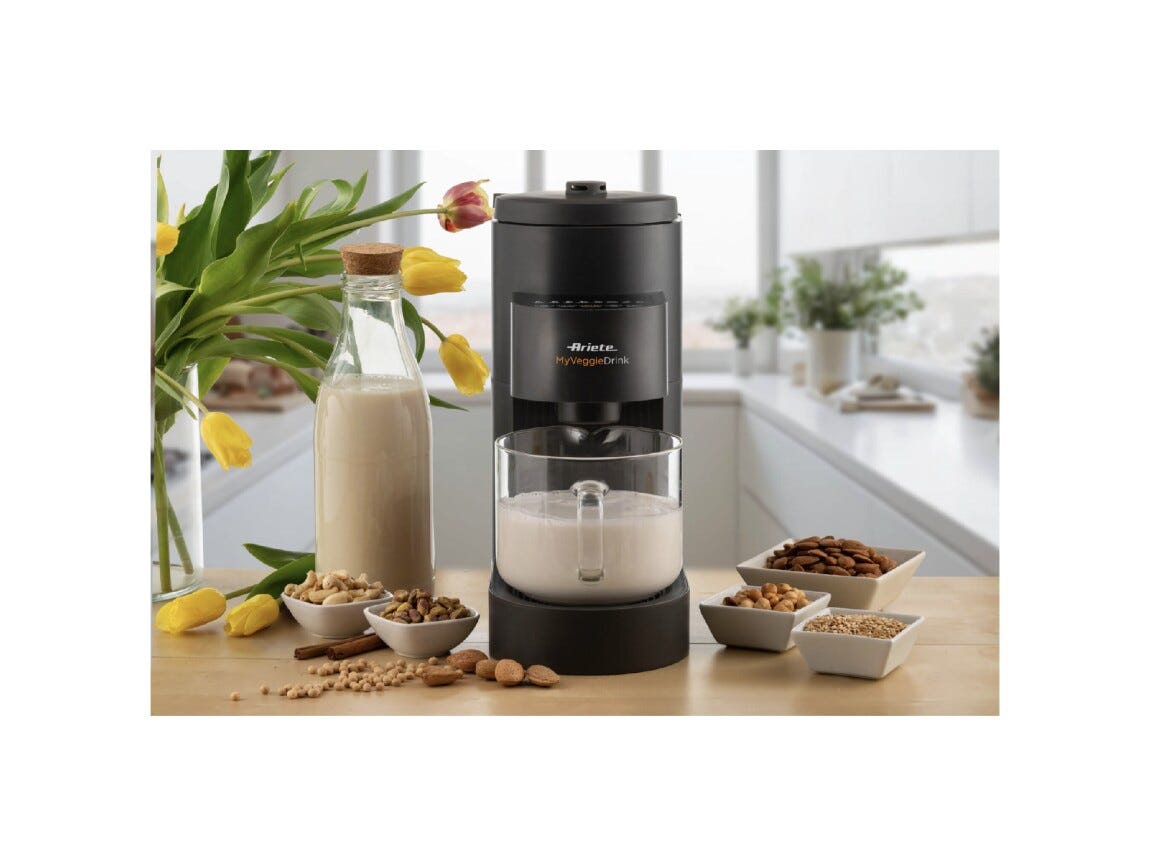 Ariete 0650/00 My Veggie Drink Macchina per bevande vegetali, 6 programmi, display touch, nero