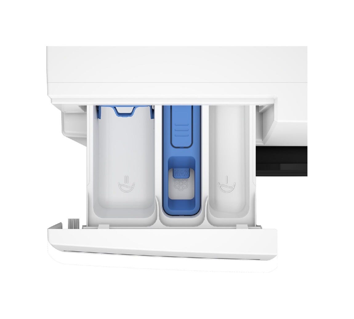 Beko MWBM8147EB b300 Lavatrice cm. 60, Capacità 8 kg, 1400 giri, Classe A, bianco