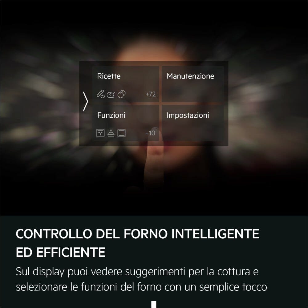 AEG TP8SB731AT Serie 8000 Mealassist Forno multifunzione a vapore, cm. 60, capacità 70 litri, SteamPro e controllo CookSmart Touch, black matt