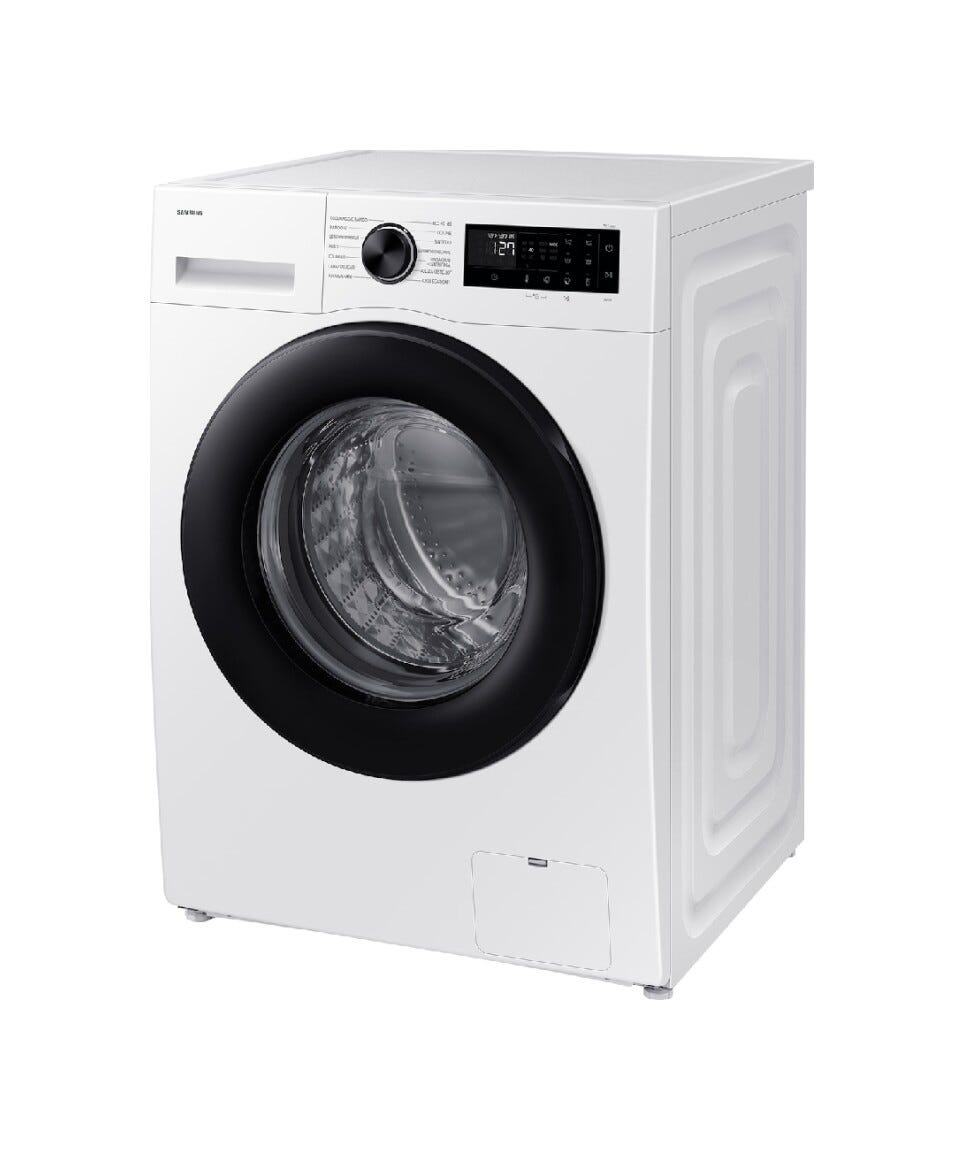 Samsung WW10FG5U34AEET Crystal Clean Lavatrice 10 kg, EcoBubble, Wi‑Fi SmartThings, bianco