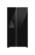 Samsung RS80F64JEBEF Frigorifero Side by Side 634 L, Total No Frost, dispenser acqua e ghiaccio, vetro nero