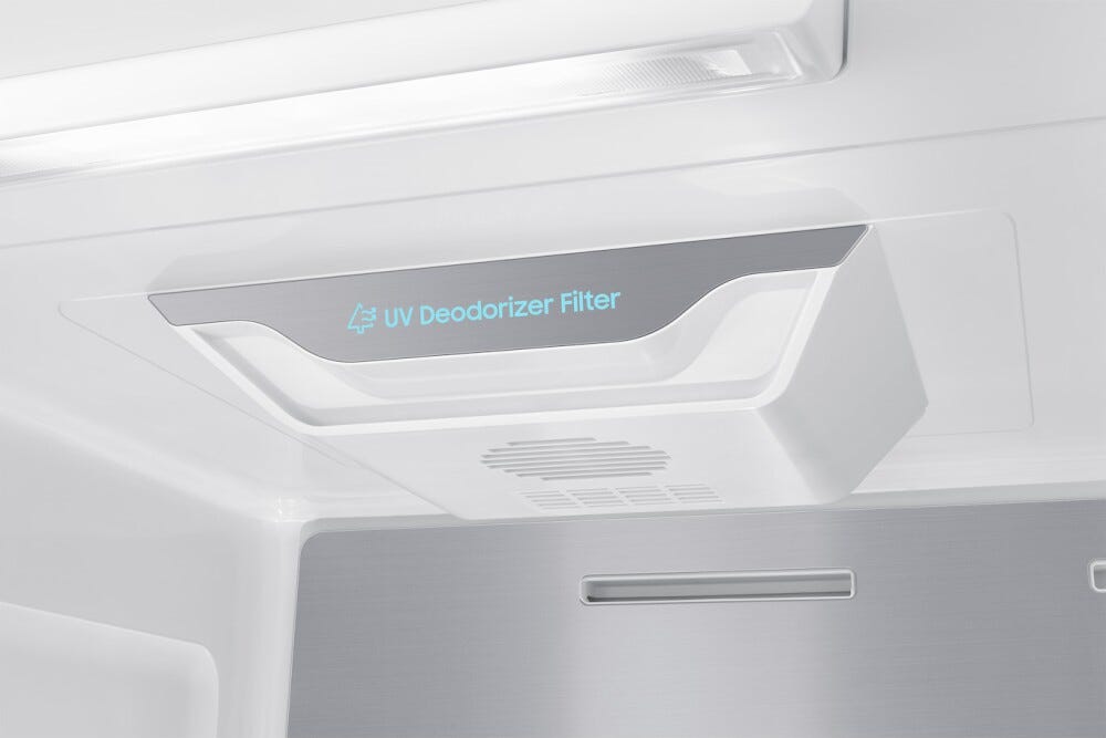Samsung RS80F64JEBEF Frigorifero Side by Side 634 L, Total No Frost, dispenser acqua e ghiaccio, vetro nero
