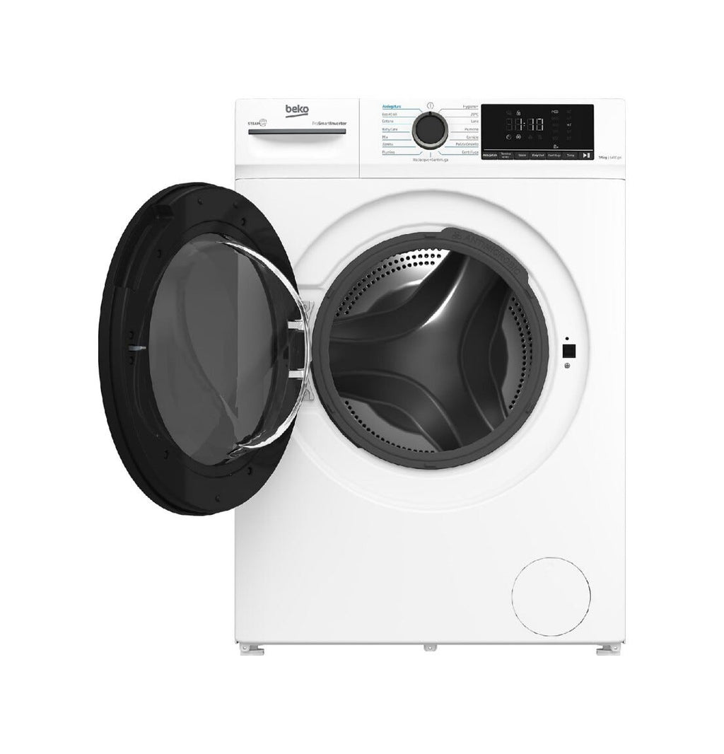 Beko BMDSC7545B Lavasciuga cm. 60, lavaggio 7 kg, asciugatura 5 kg, 1400 giri, classe energetica D, bianco