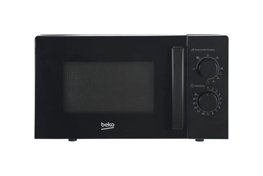 Beko MGC20100B1 Forno a microonde con grill cm. 46, capacità 20 litri, comandi meccanici, nero