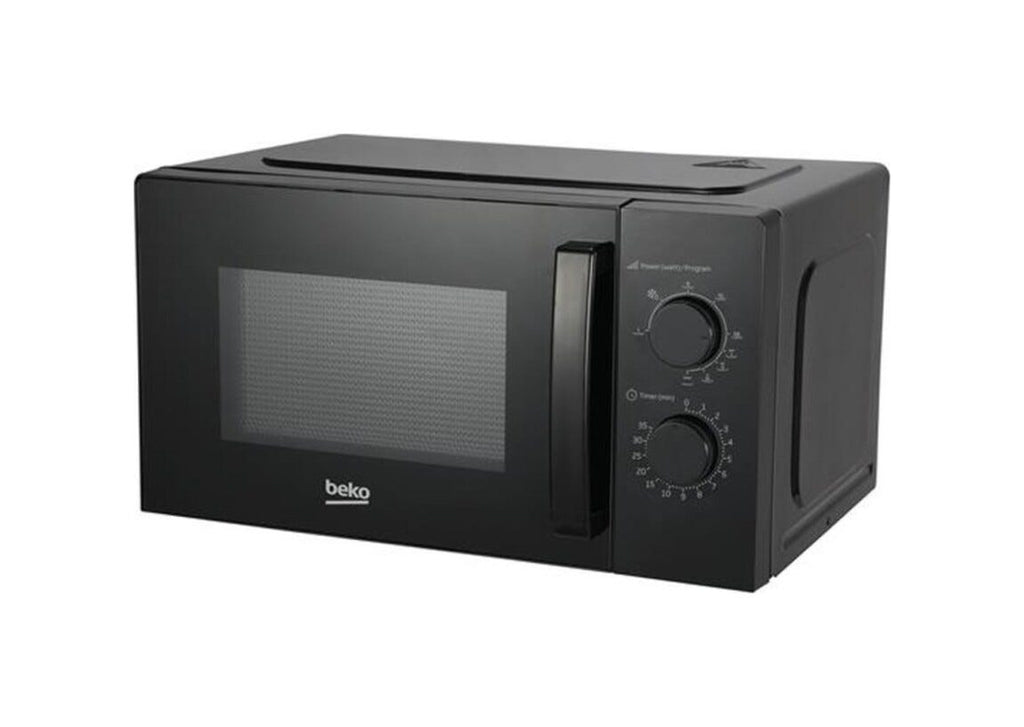 Beko MGC20100B1 Forno a microonde con grill cm. 46, capacità 20 litri, comandi meccanici, nero