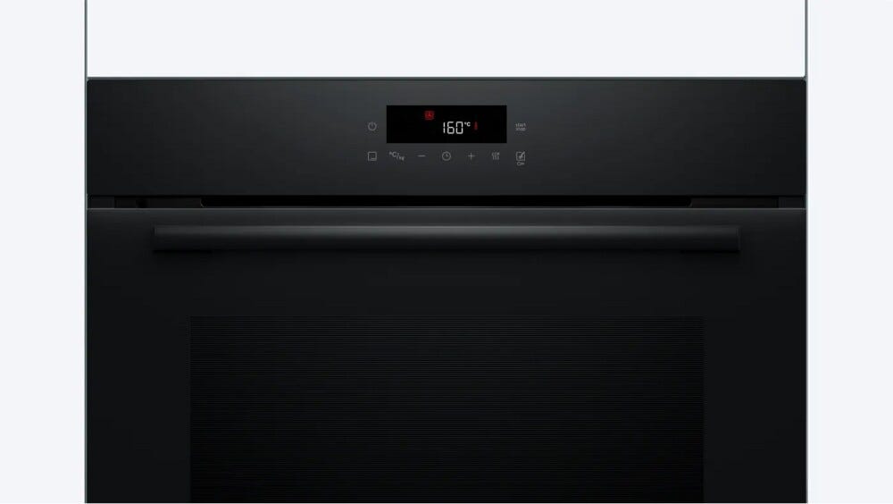 Bosch HBA572BB4 serie 2 Forno incasso multifunzione, cm. 60, pirolitico, con AutoPilot 10 e controllo touch, nero