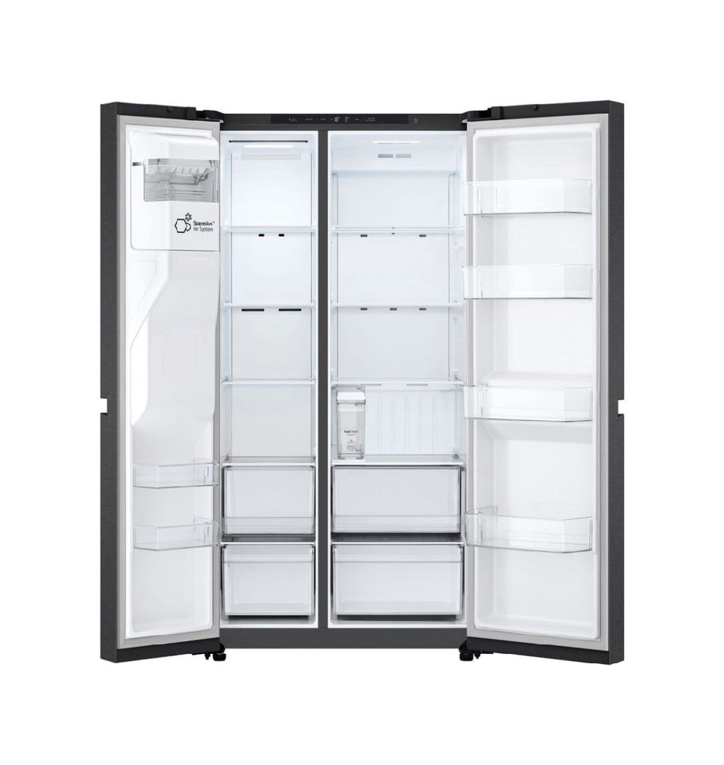 LG GSLC41EPPE Frigorifero con congelatore side by side, cm 91, h 179, lt 641, essence matte black