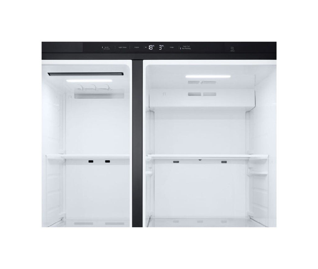 LG GSLC41EPPE Frigorifero con congelatore side by side, cm 91, h 179, lt 641, essence matte black