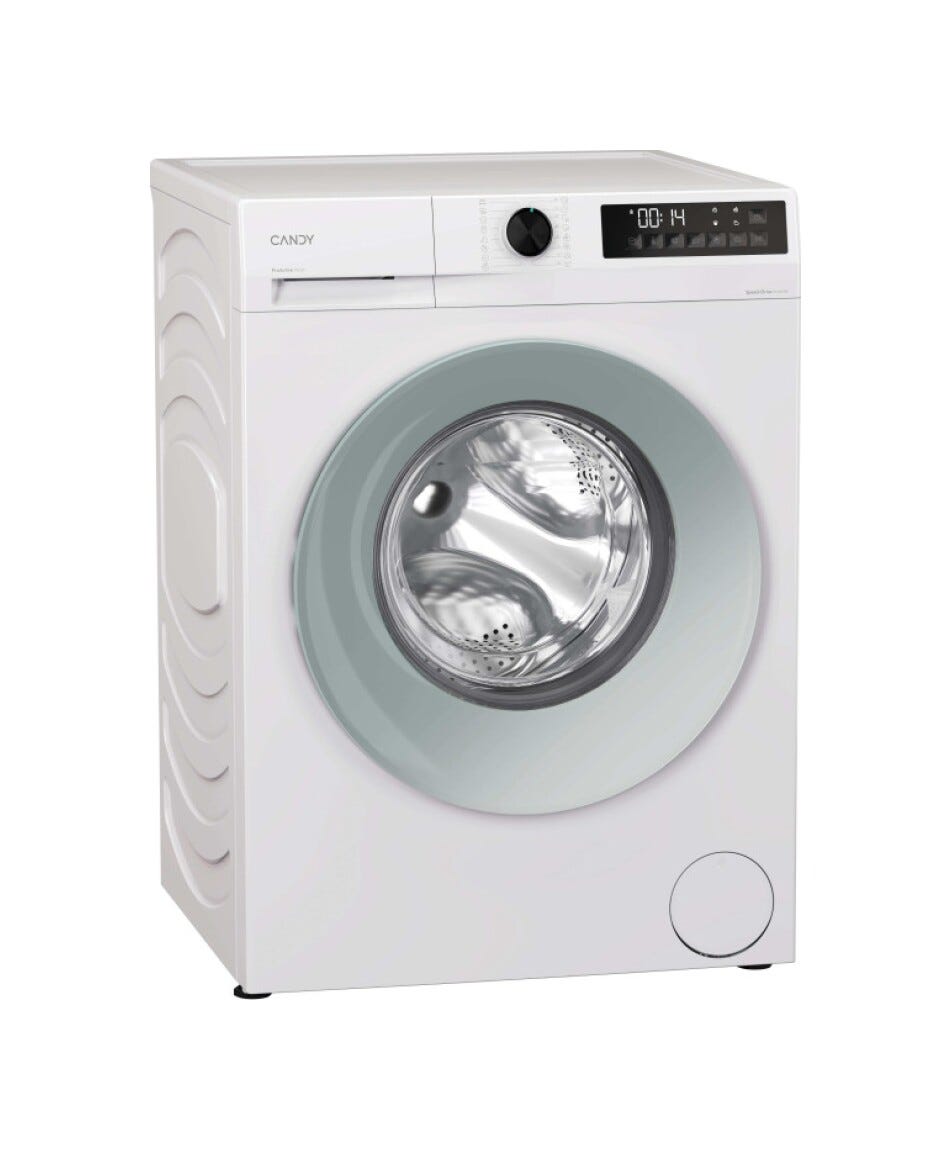 Candy GD48SE6-S ProWash 300 Lavatrice 8 kg, 1351 giri, Classe A, cicli rapidi, bianco