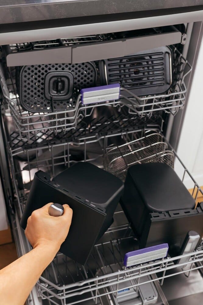 Beko FRL 5388 B EF 7100 Friggitrice ad aria, capacità 5,5 L, display digitale, nero