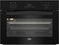 Beko BBCM13300B Forno a microonde da incasso con grill cm. 60, capacità 22 litri, comandi meccanici, nero