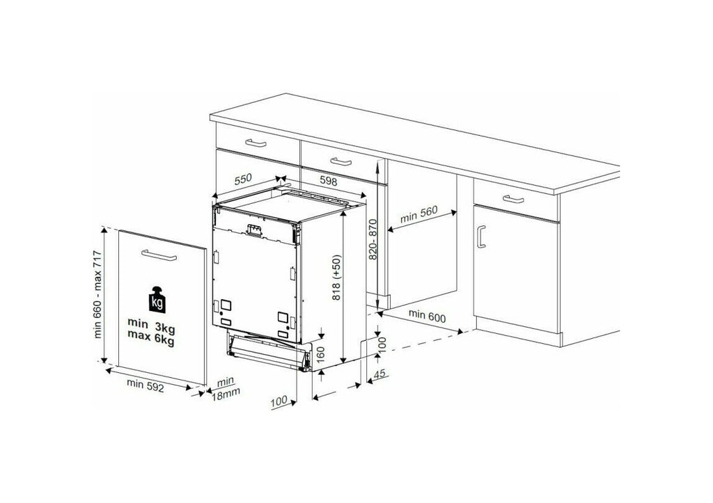 Beko BDIN38541P Lavastoviglie cm. 60 ,15 coperti, motore ProSmart™