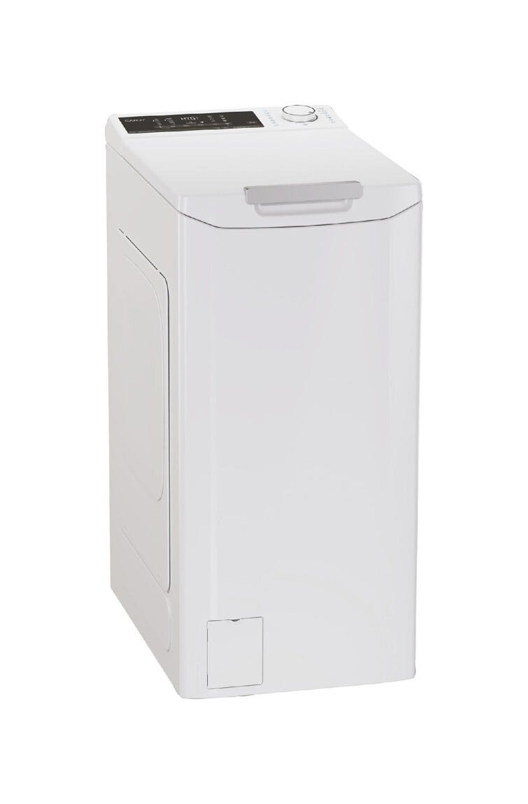 Candy TCA274TM5-S ProWash 500 Lavatrice a carica dall’alto 7 kg, 1200 RPM, motore Inverter, Classe A, bianco