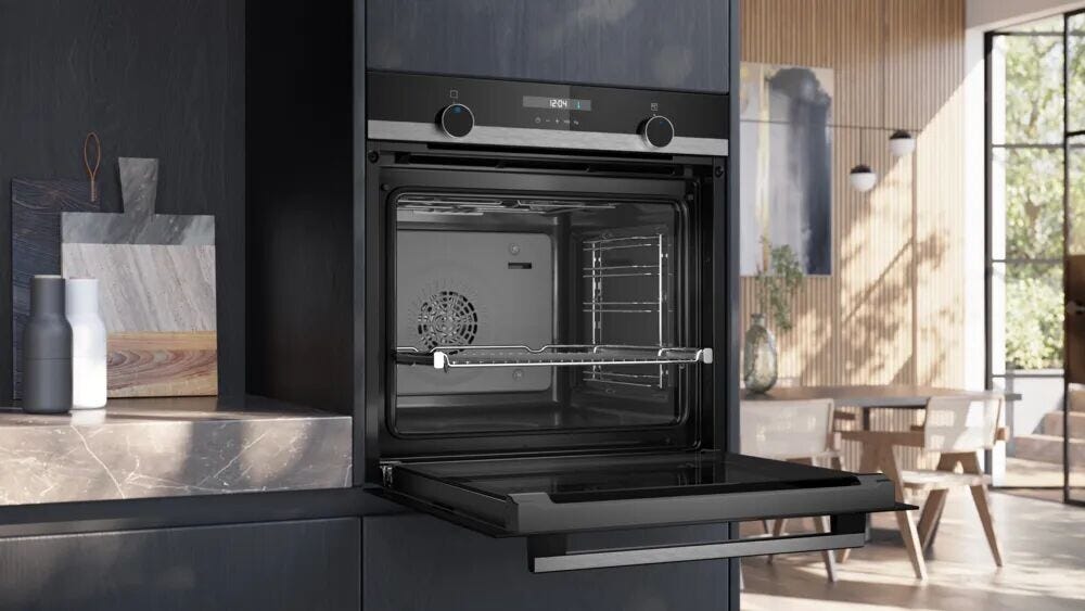 Siemens HB537GES3 iQ500 Forno da incasso, 60 cm, cookControl10, Classe A+, inox