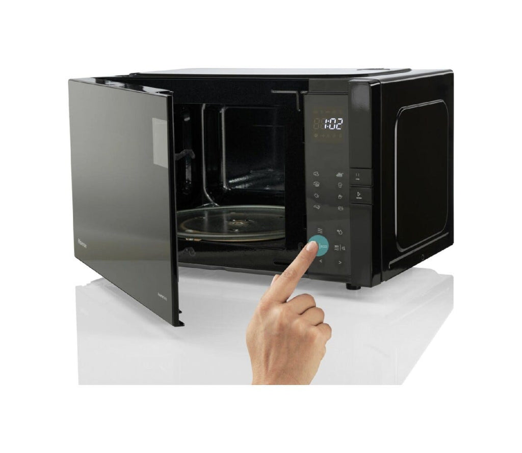 Hisense H25MOBS4HGI Forno a microonde cm. 48, capacità 25 litri, 900 W, Grill 1000 W, Tecnologia Inverter, 10 livelli di potenza, nero