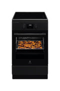 Bosch LKI564266K Steambake Cucina da accosto cm. 50, 4 zone induzione, forno termoventilato, nero opaco