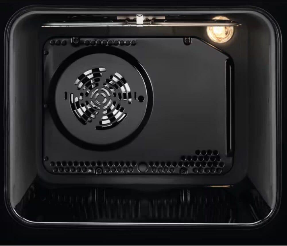 Bosch LKI564266K Steambake Cucina da accosto cm. 50, 4 zone induzione, forno termoventilato, nero opaco
