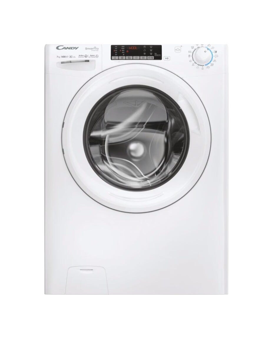 Candy CO 474TWM6/1-S Lavatrice 7 kg, 1400 RPM, Classe A, Wi‑Fi + Bluetooth, bianco