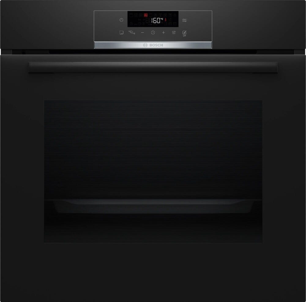 Bosch HBA572EB3 serie 4 Forno elettrico cm. 60, 71 litri, con pirolisi e cottura Aria Calda 3D, nero