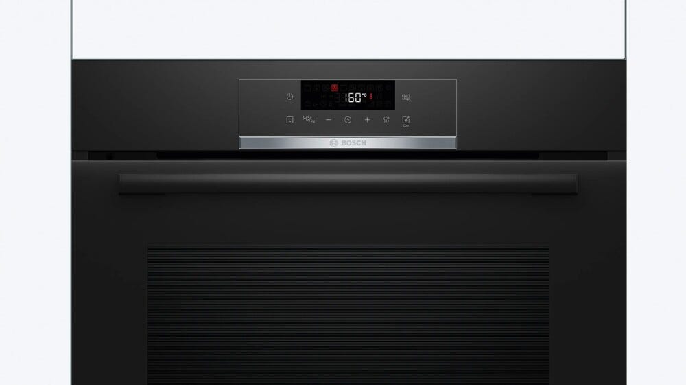 Bosch HBA572EB3 serie 4 Forno elettrico cm. 60, 71 litri, con pirolisi e cottura Aria Calda 3D, nero