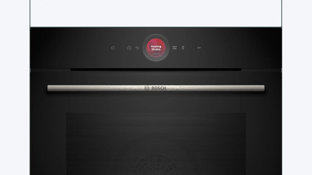 Bosch HBG774KB1 serie 8 Forno elettrico da incasso cm. 60, 71 litri, pirolisi, anello di controllo digitale, classe A+, nero