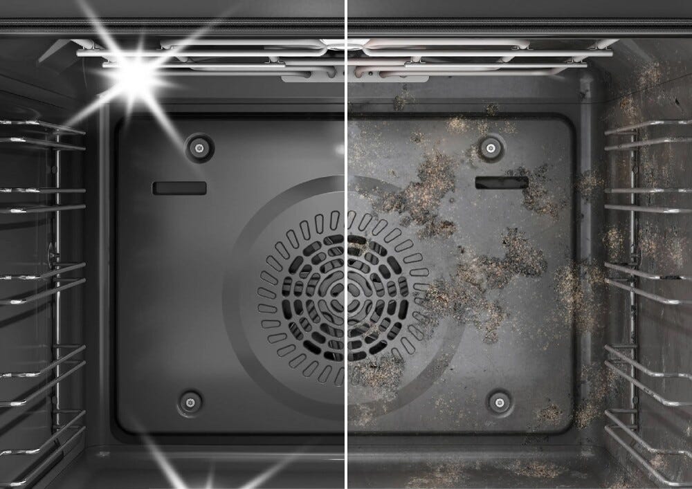 Bosch HBG774KB1 serie 8 Forno elettrico da incasso cm. 60, 71 litri, pirolisi, anello di controllo digitale, classe A+, nero