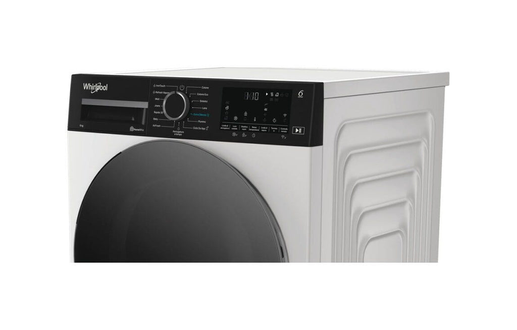 Whirlpool C WD 96M WBS IT Asciugatrice cm. 60, capacità 9 kg, Pompa di calore, Precision Dry, Silent Spin, bianco