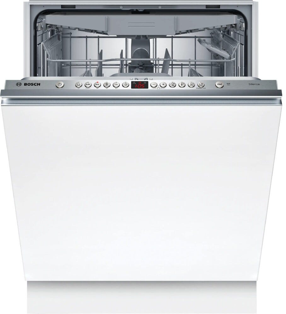 Bosch SME26EX00E Serie 2 Lavastoviglie integrata totale, 60 cm, Cerniere Sliding VarioHinge