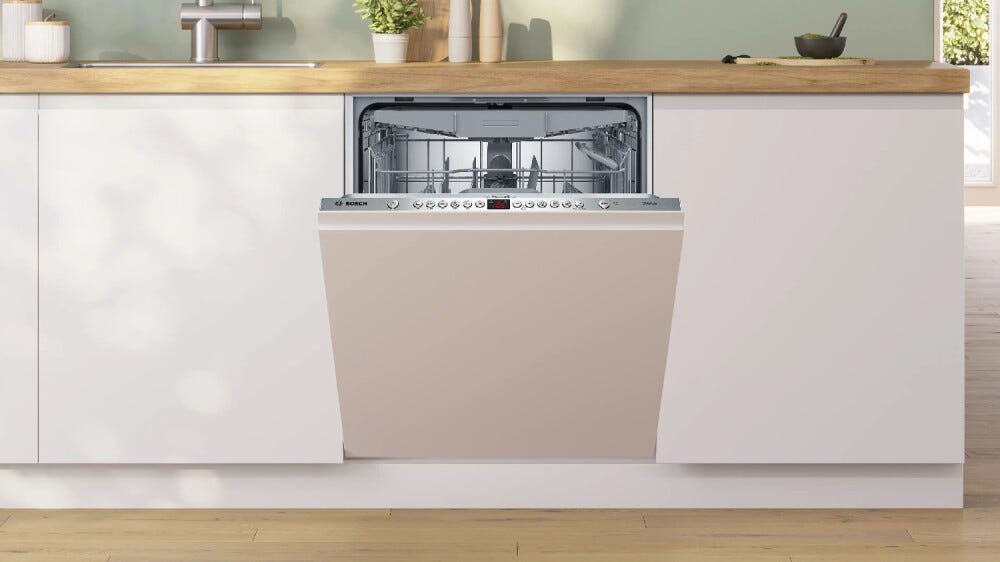Bosch SME26EX00E Serie 2 Lavastoviglie integrata totale, 60 cm, Cerniere Sliding VarioHinge